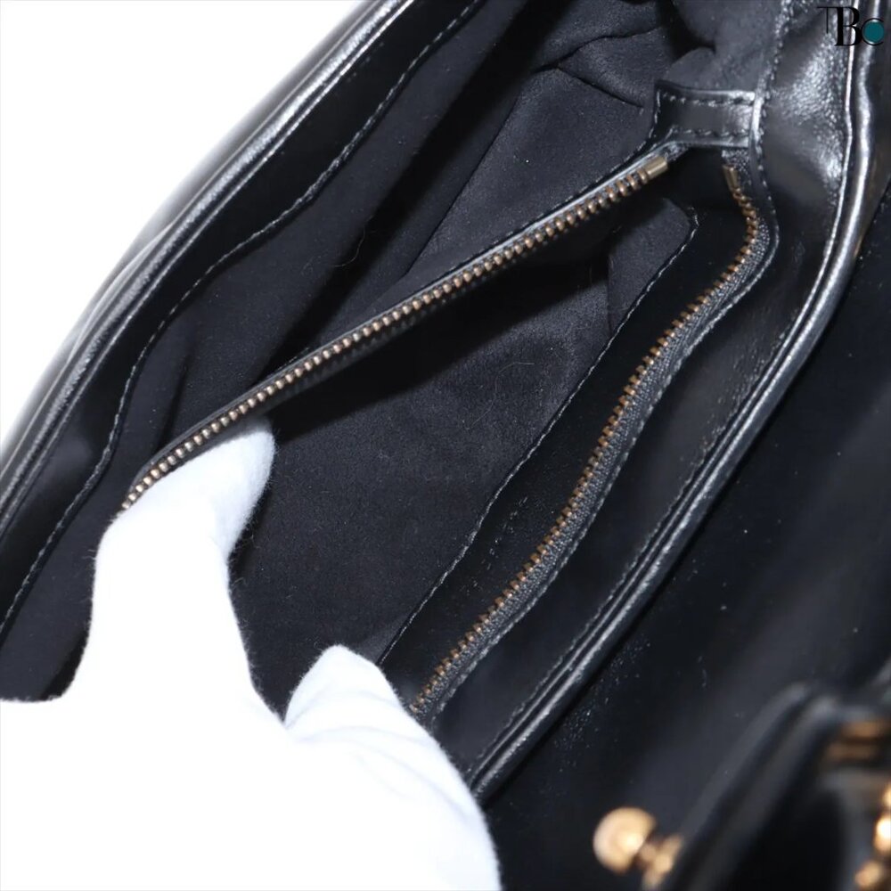 Gucci GG Marmont Leather Chain Shoulder Bag Black 443497 2-way - COA included - Picture 8 of 11
